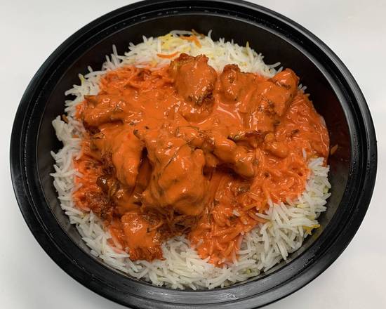 Order BUTTER CHICKEN BOWL food online from Ghareeb Nawaz store, Chicago on bringmethat.com