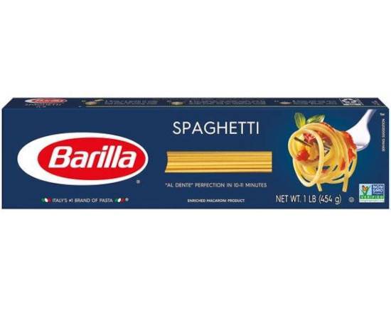 Order Barilla Thin Spaghetti Pasta (16 oz) food online from Urban Value Corner Store store, Dallas on bringmethat.com