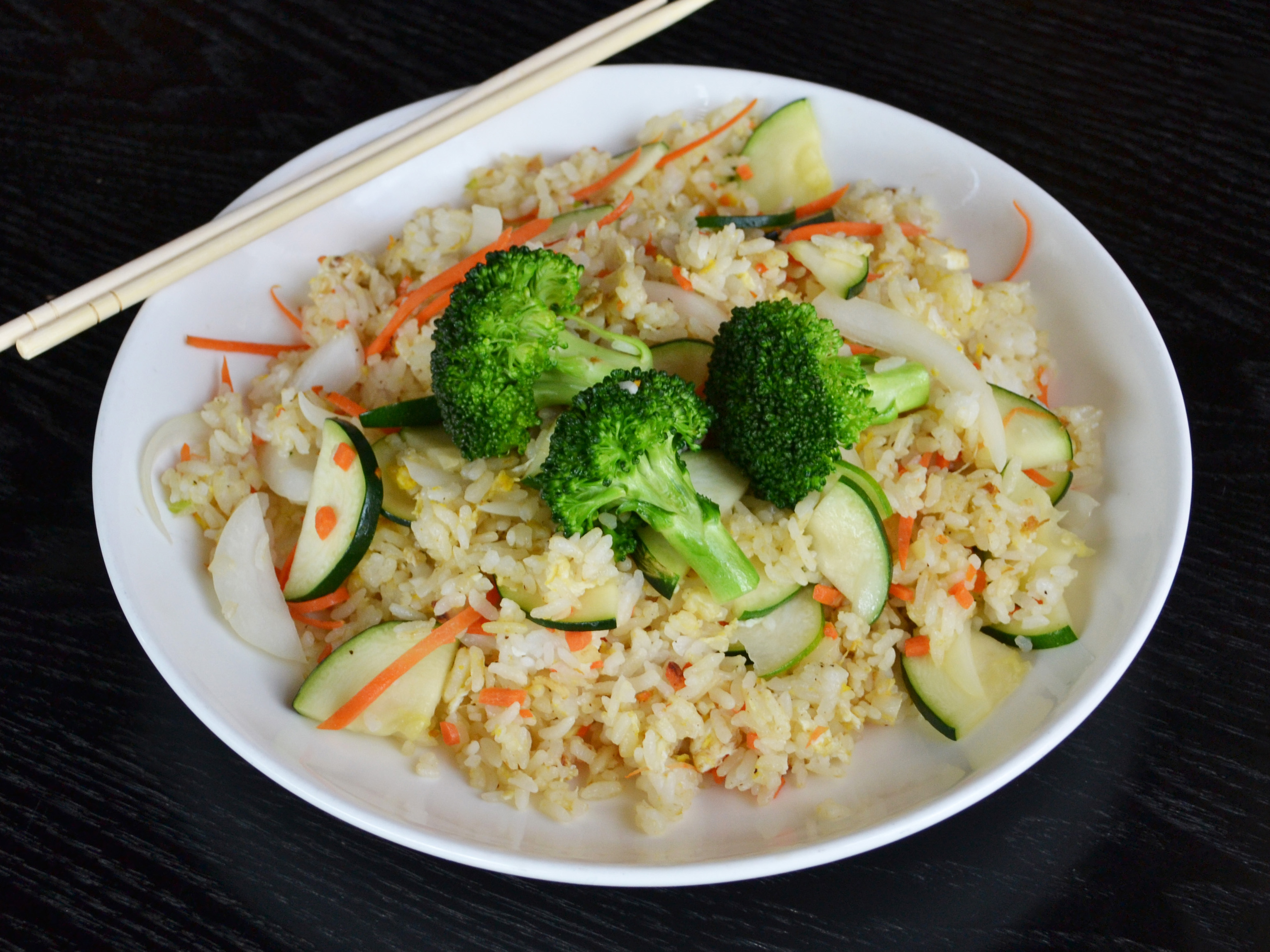 Order Vegetable Fried Rice food online from Super Sushi store, Carlsbad on bringmethat.com