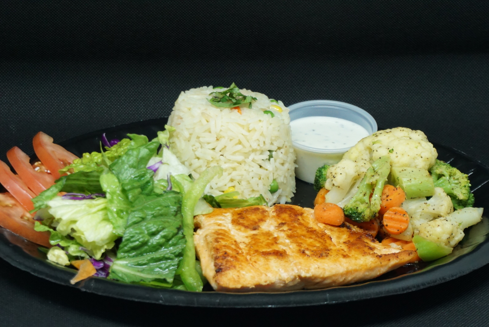Order Salmon Plate food online from Tacos Don Chente store, Oxnard on bringmethat.com