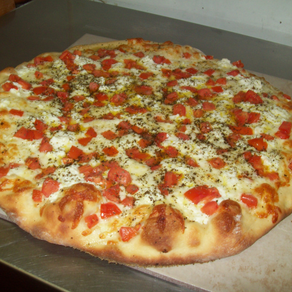 Order White Pizza food online from Rinaldi Pizza & Sub Shop store, Marne on bringmethat.com