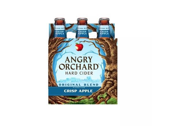 Order Angry Orchard, 6pk-12oz bottle cider (5.0% ABV) food online from Windy City Liquor Market store, El Cajon on bringmethat.com