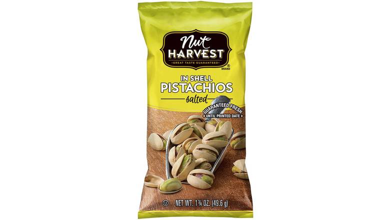 Order Nut Harvest Salted Inshell Pistachios food online from Route 7 Food Mart store, Norwalk on bringmethat.com