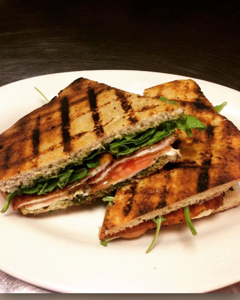 Order Chicken Cutlet Panini - Panini food online from Pizza Grill store, Hastings On Hudson on bringmethat.com