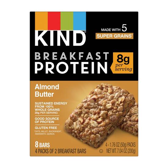 Order Kind Breakfast Protein Bars, 4 CT, Almond Butter food online from Cvs store, ARCADIA on bringmethat.com