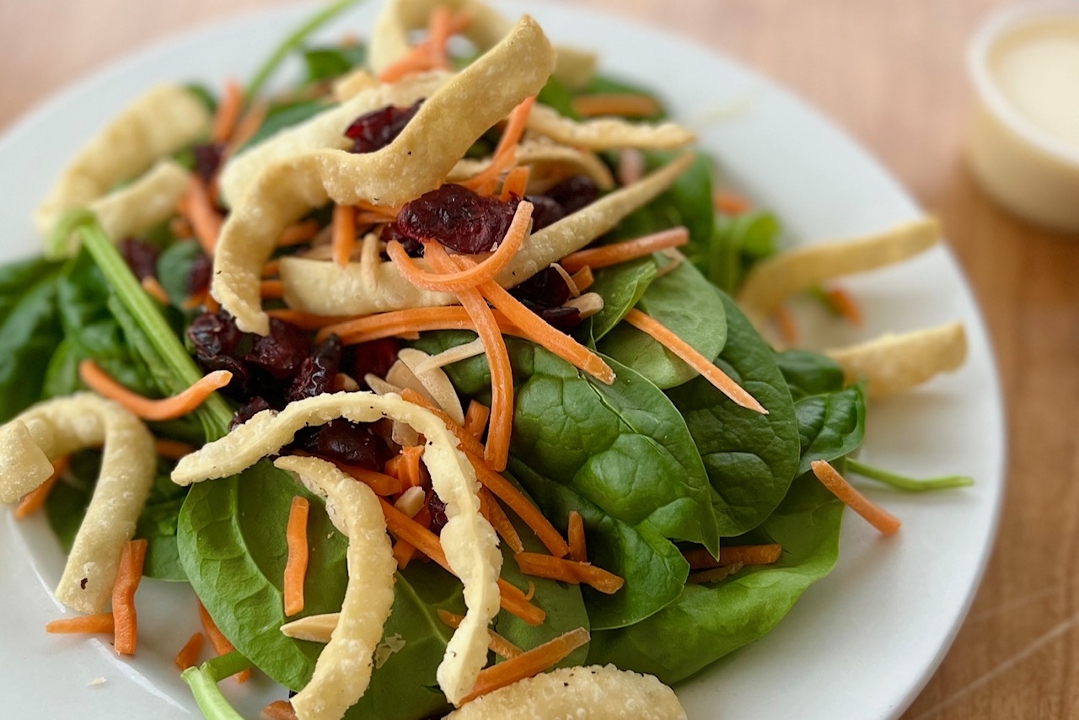 Order Asian Spinach Salad food online from Seasons & Regions Seafood Grill store, Portland on bringmethat.com