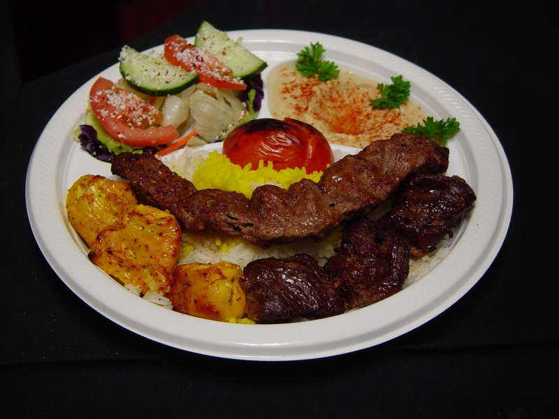 Order Combo Plate food online from Mediterranean delight store, Glendale on bringmethat.com