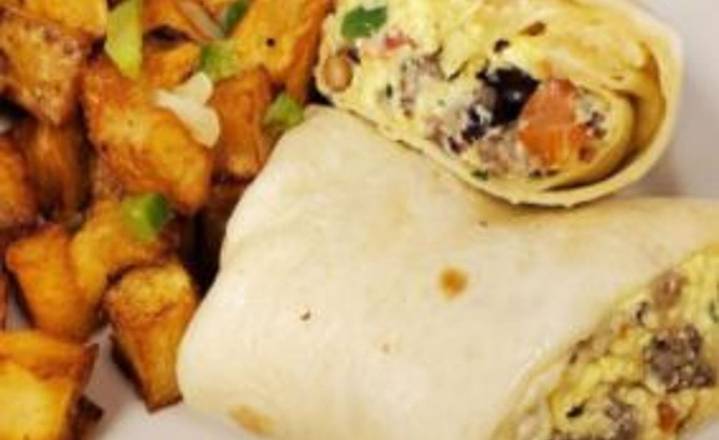 Order Breakfast Burrito food online from Puckett'S Grocery And Restaurant store, Nashville on bringmethat.com