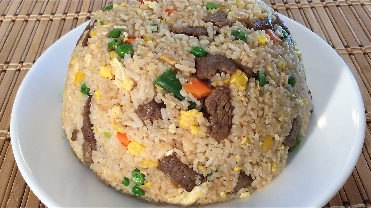 Order Beef Fried Rice food online from Red Dragon Chinese Restaurant store, Raleigh on bringmethat.com