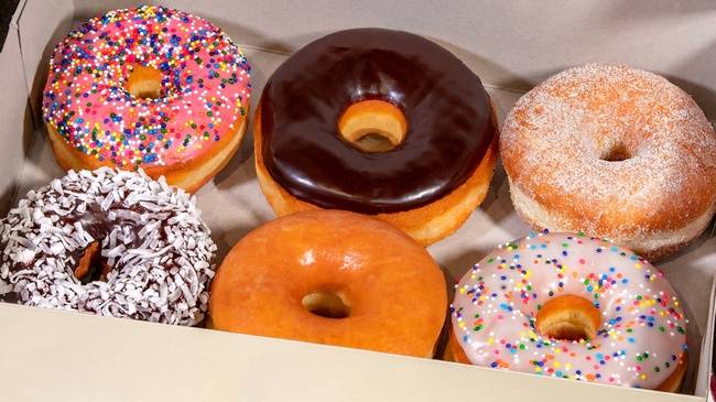 Order HALF DOZEN DONUTS food online from Winchell's Donut House store, Los Angeles on bringmethat.com