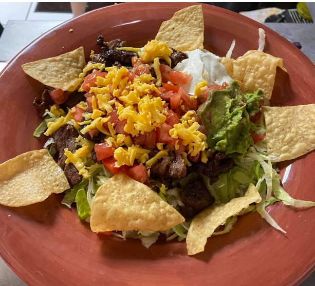 Order Taco Salad food online from Recuerdos store, Round Rock on bringmethat.com