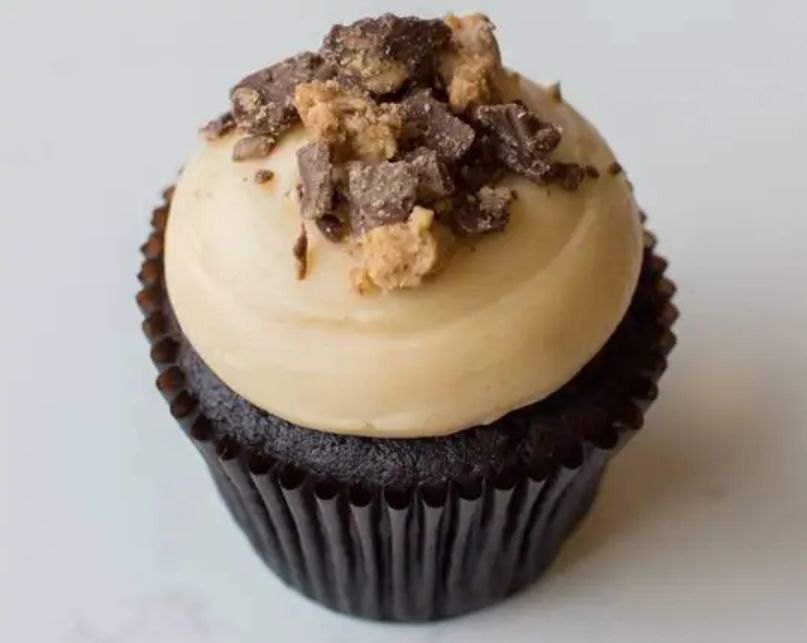 Order Peanut Butter Cupcake food online from Smallcakes Snellville: A Cupcakery & Creamery store, Snellville on bringmethat.com
