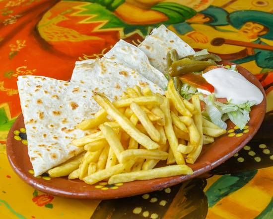 Order Quesadilla food online from Benito Tacos And More store, Fort Worth on bringmethat.com