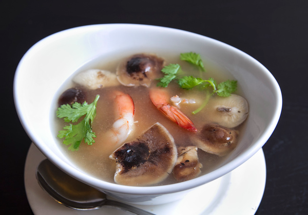 Order Tom Yum Soup food online from Four Spoons Restaurant store, Newton Center on bringmethat.com