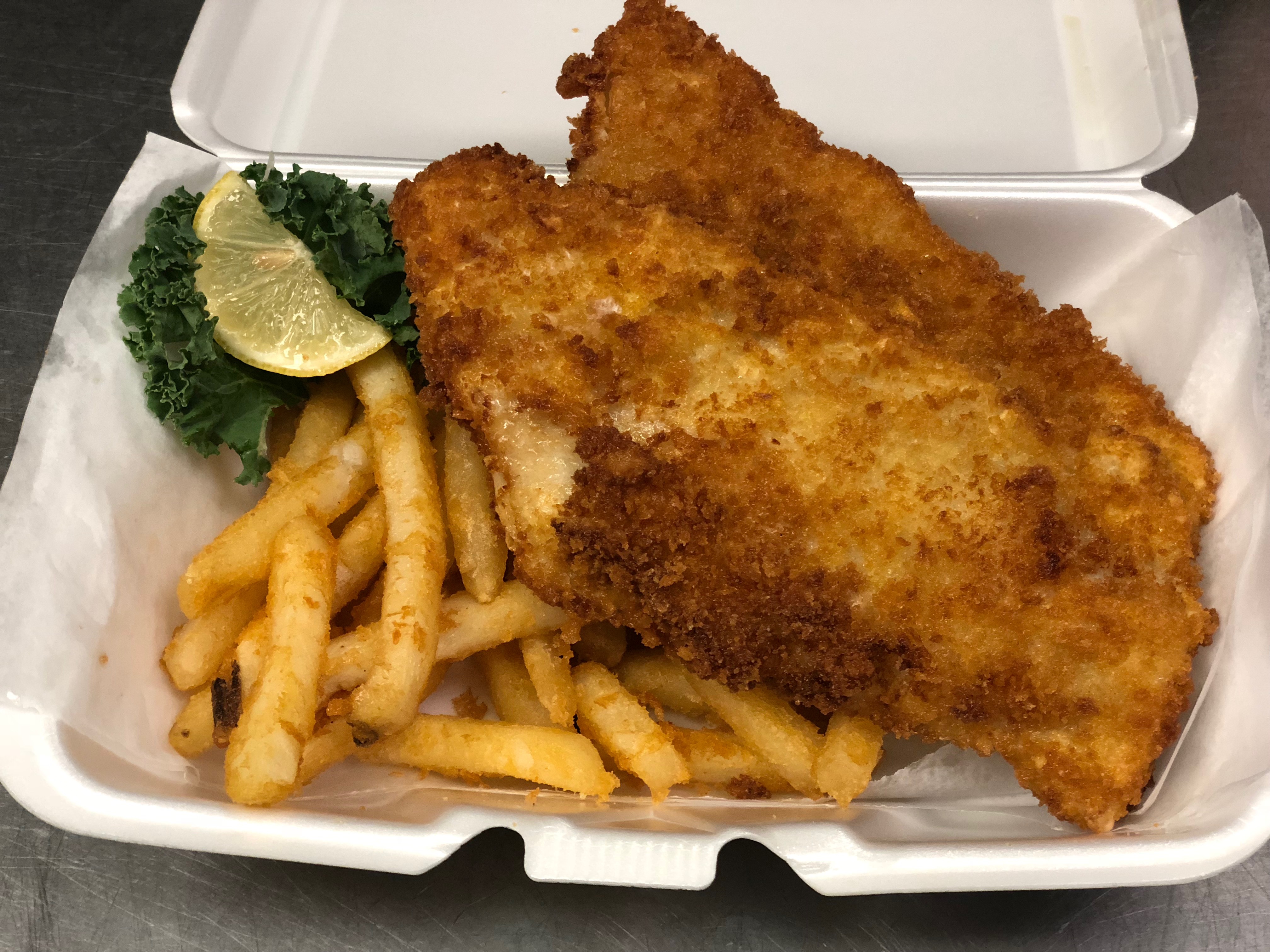 Order Fish and Chips food online from Waterman Pride Seafood store, Nottingham on bringmethat.com