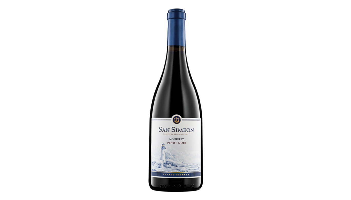 Order San Simeon Pinot Noir 750mL food online from Spikes Bottle Shop store, Chico on bringmethat.com