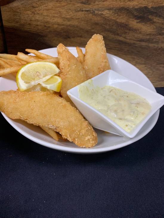 Order Fish & Chips food online from Salud! de Mesilla store, Las Cruces on bringmethat.com