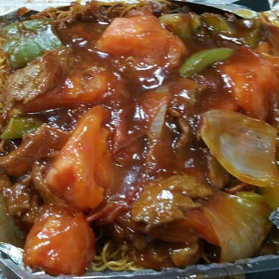 Order 67. Tomato Beef food online from Ga Hing Chinese Restaurant store, San Leandro on bringmethat.com