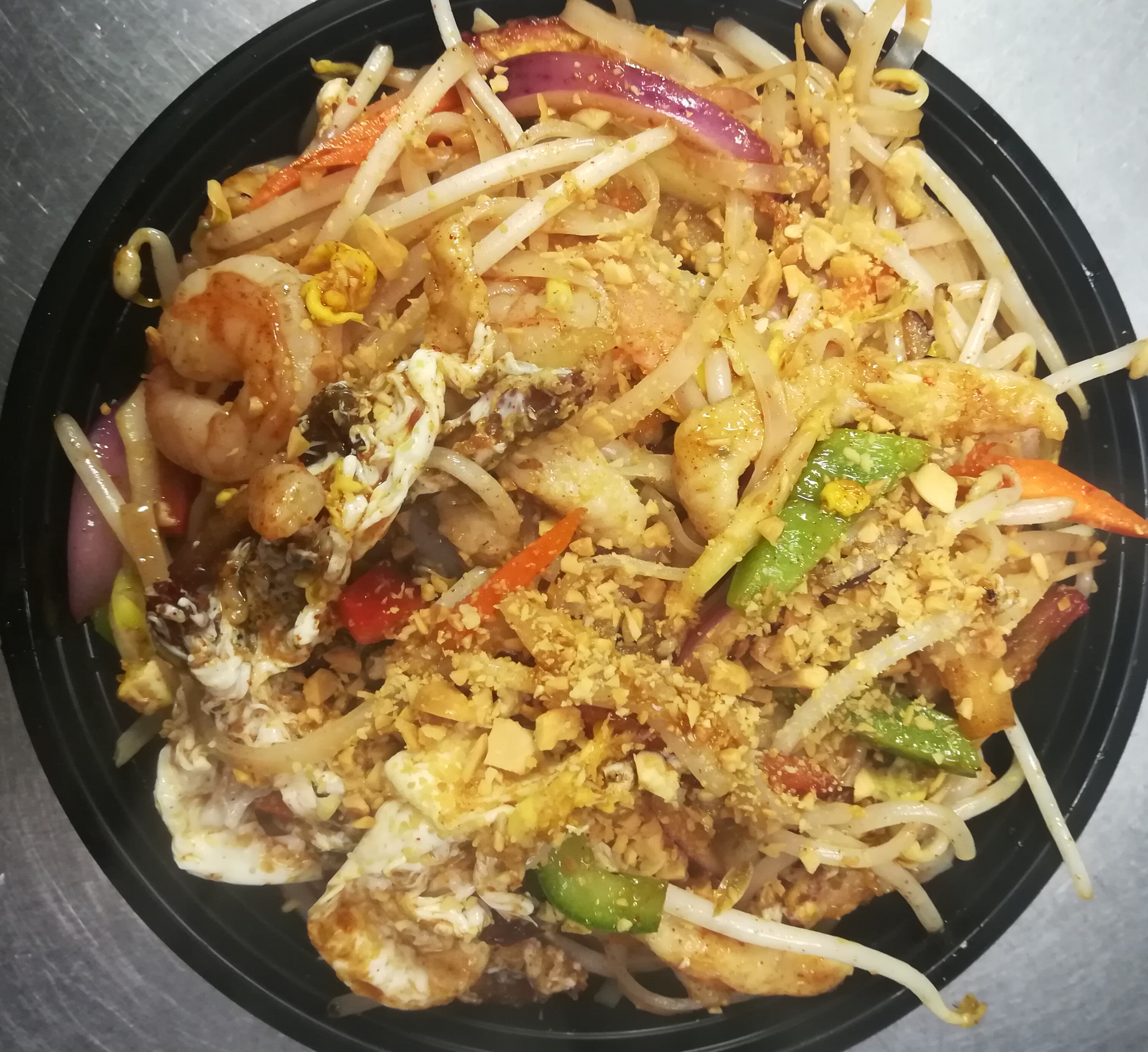 Order Combo Pad Thai Noodle food online from Canton Wok store, Pawtucket on bringmethat.com