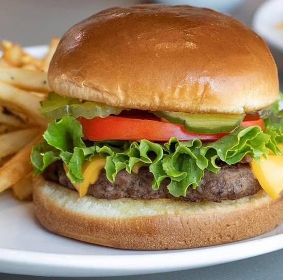 Order Cheeseburger food online from Jimmy's Egg store, Bixby on bringmethat.com