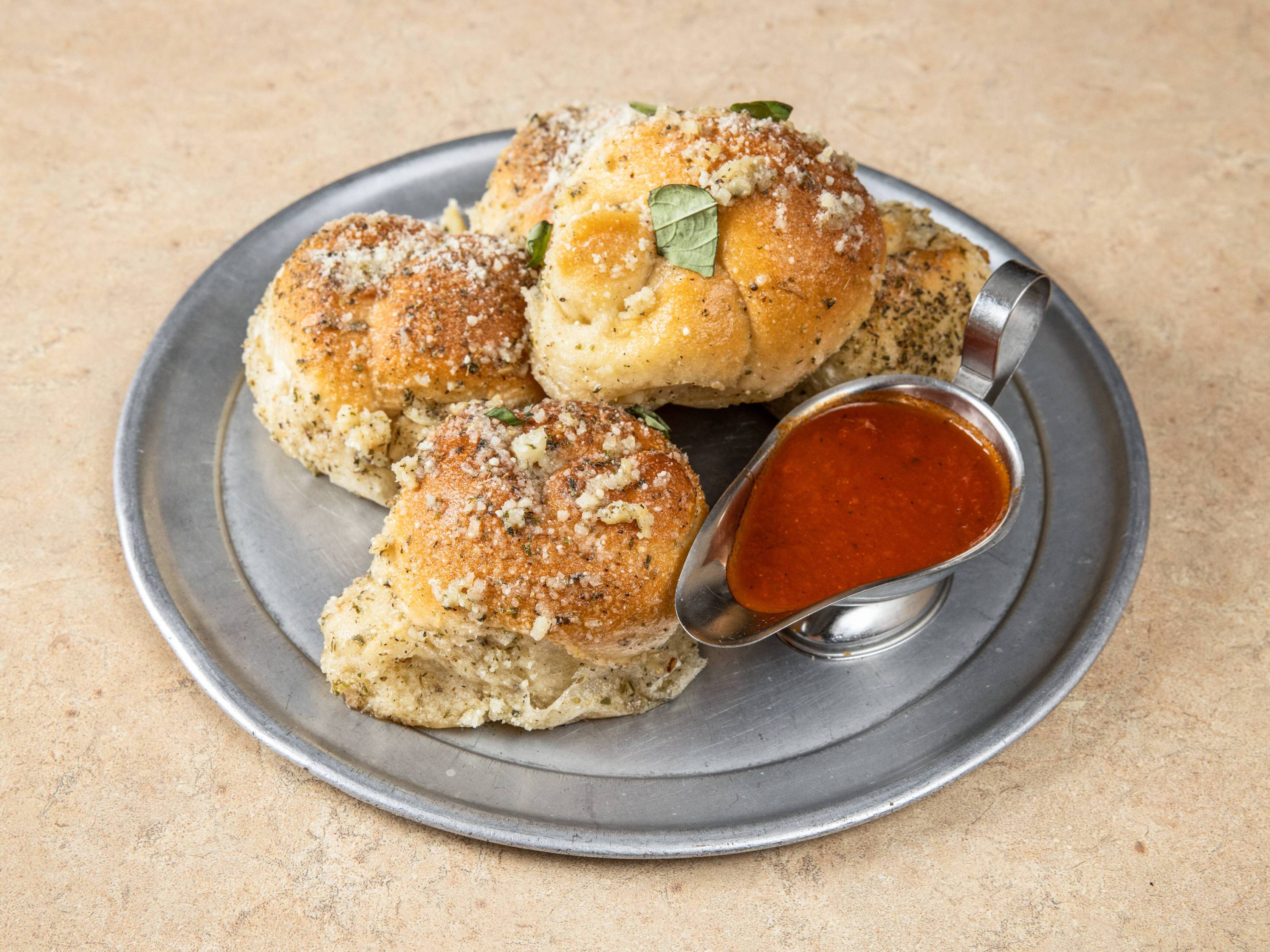 Order Garlic Knots  food online from Frank's Trattoria store, Caldwell on bringmethat.com