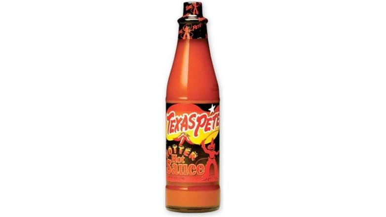 Order Texas Pete Hotter Hot Sauce 6 oz food online from Valero Food Mart store, Murrayville on bringmethat.com