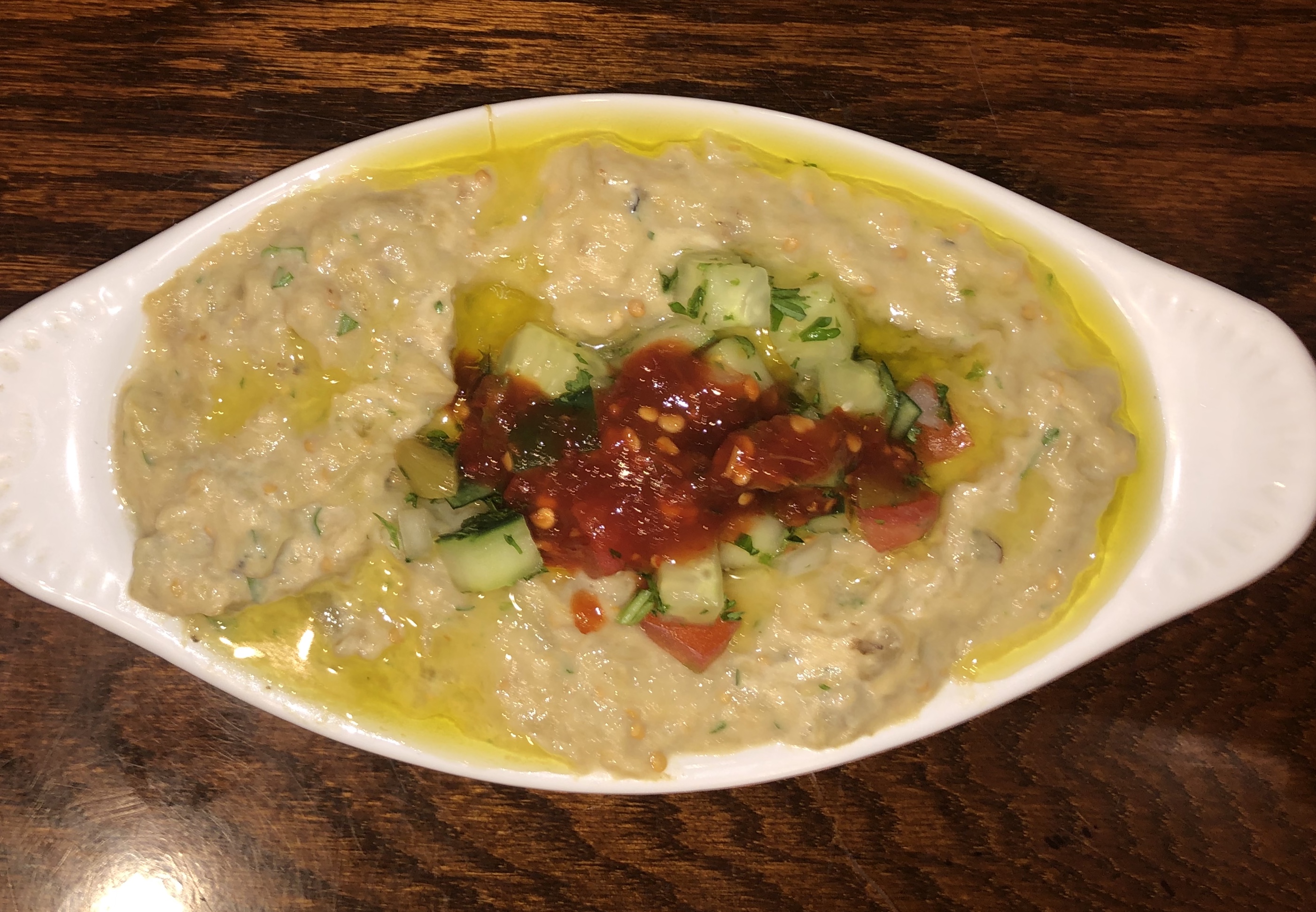 Order Baba Ghanoush food online from Alladeen Grill and BBQ store, Hilliard on bringmethat.com