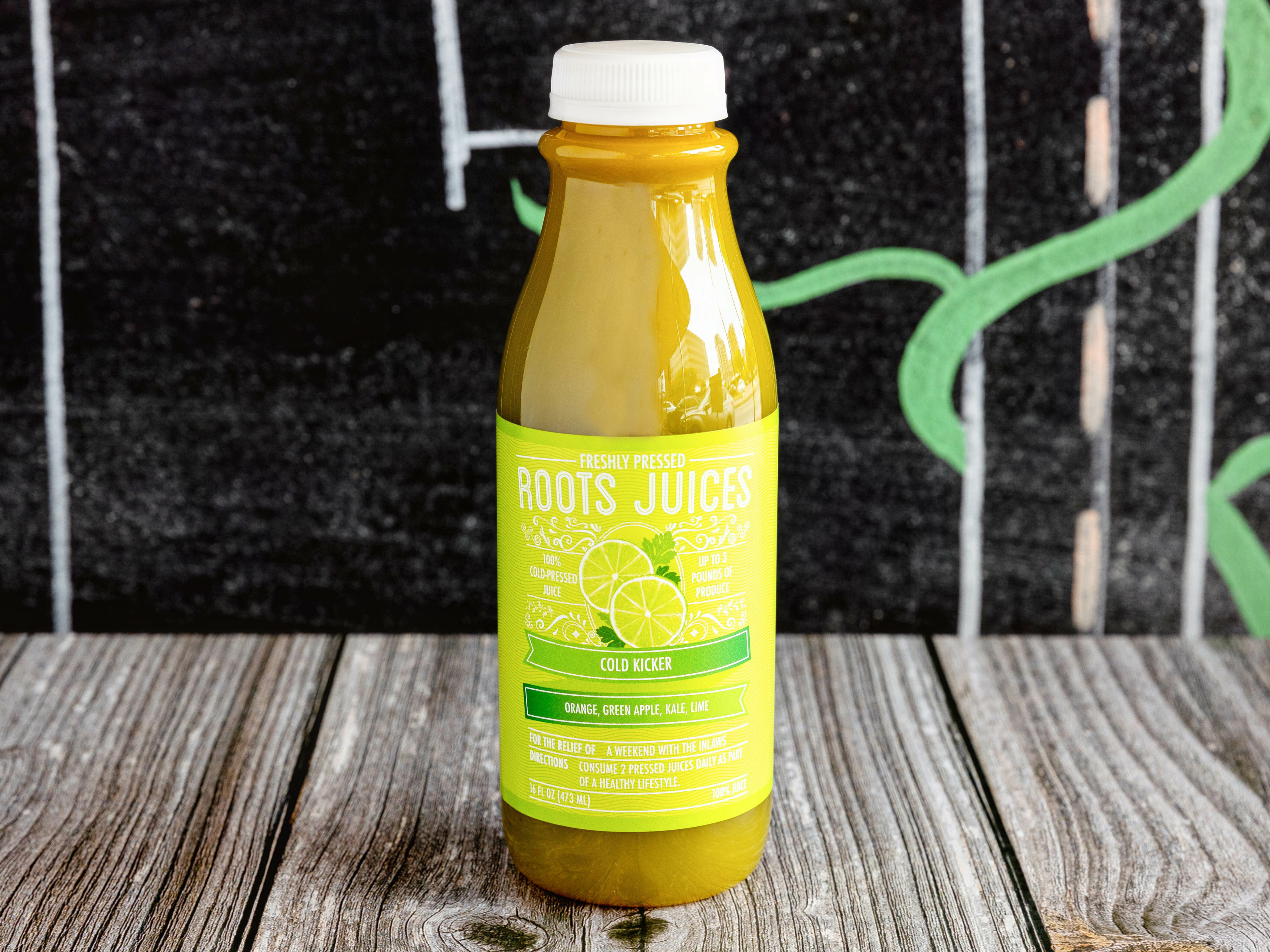 Order Cold Kicker food online from Roots Juices store, Dallas on bringmethat.com