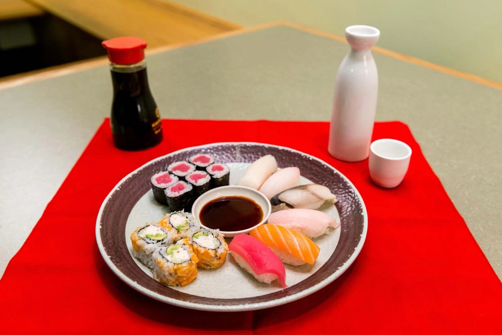 Order Sushi Deluxe food online from Ocean Samurai store, Blacksburg on bringmethat.com