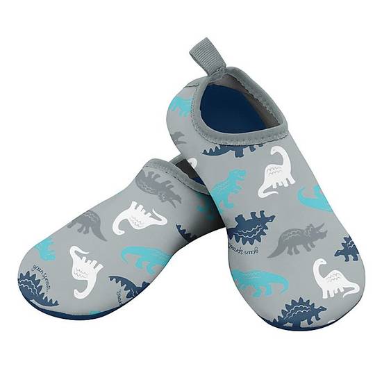 Order i play.® by green sprouts® Size 4 Dino Swim Shoe in Grey food online from Bed Bath & Beyond store, Lynnwood on bringmethat.com