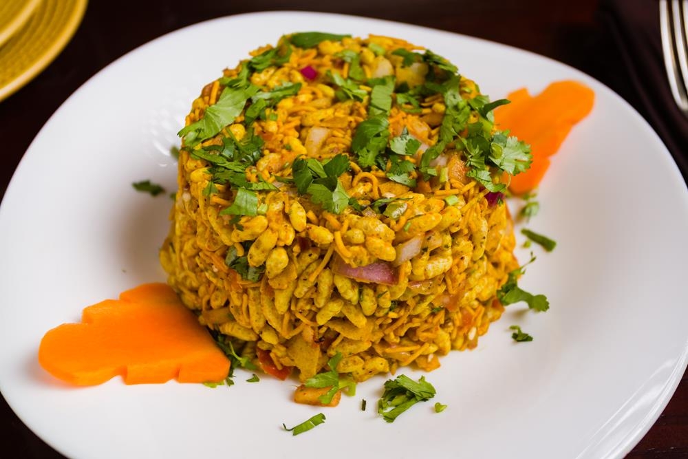 Order Bhel Puri food online from Dhaba indian cuisine store, New York on bringmethat.com