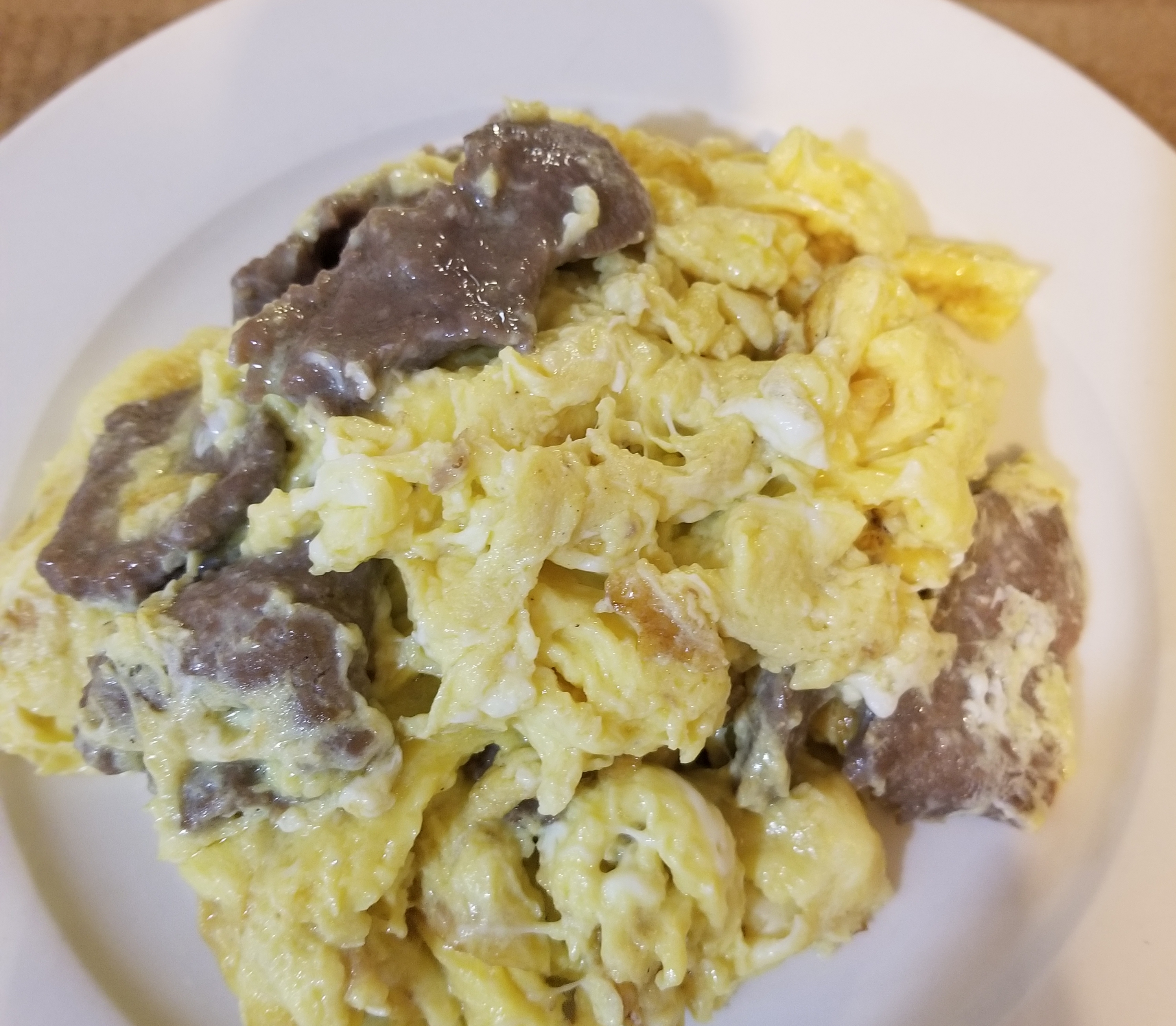 Order B16. Beef with Scrambled Egg food online from Joy Village store, Columbus on bringmethat.com