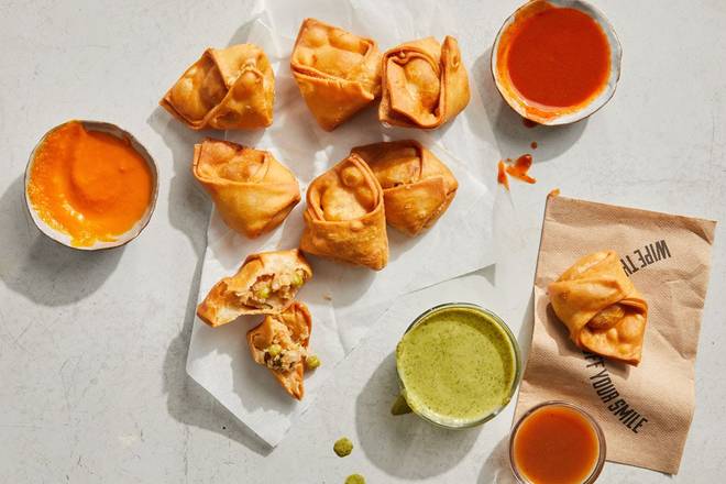 Order Samosas food online from Choolaah Indian Bbq store, King of Prussia on bringmethat.com