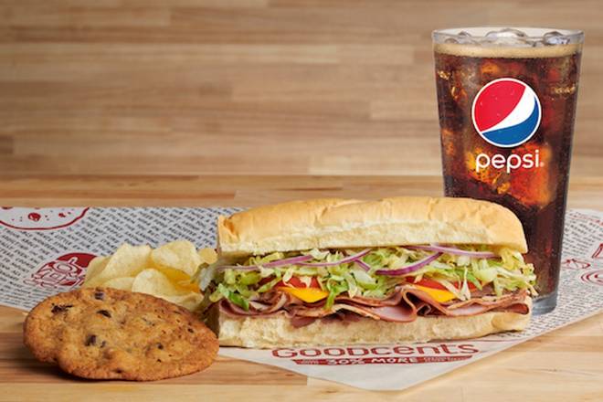 Order Penny Club Combo 8" Half  food online from Goodcents Deli Fresh Subs store, Chesterfield on bringmethat.com