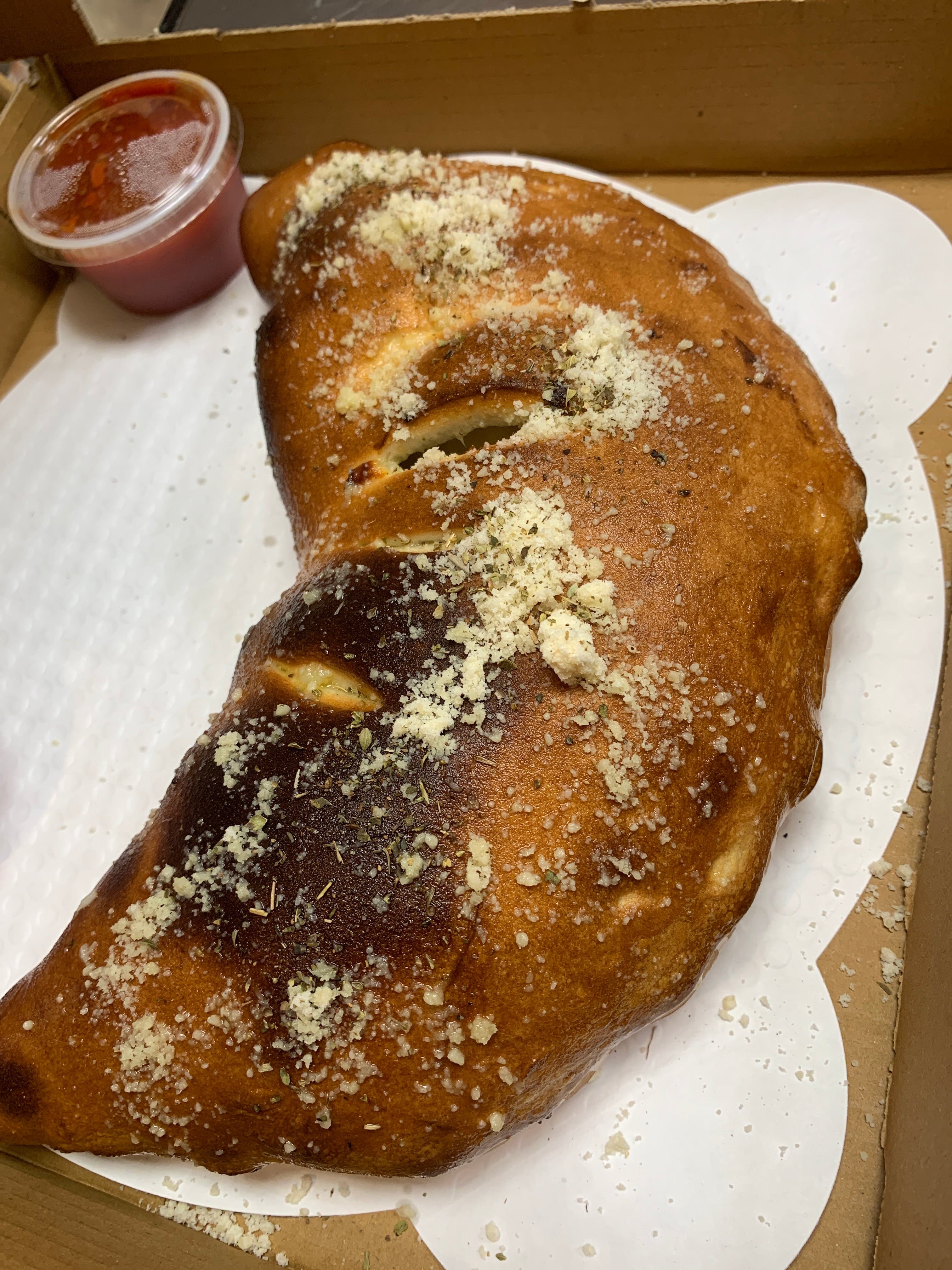 Order Calzone - Small food online from Pizza Di Roma & Pasta store, Martin on bringmethat.com