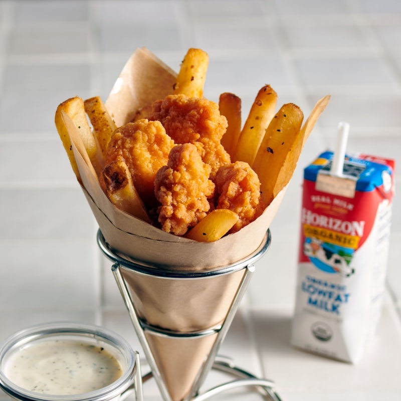 Order Kid’s Dippers - Crispy Chicken Bites & Fries  food online from Rubio's store, San Diego on bringmethat.com