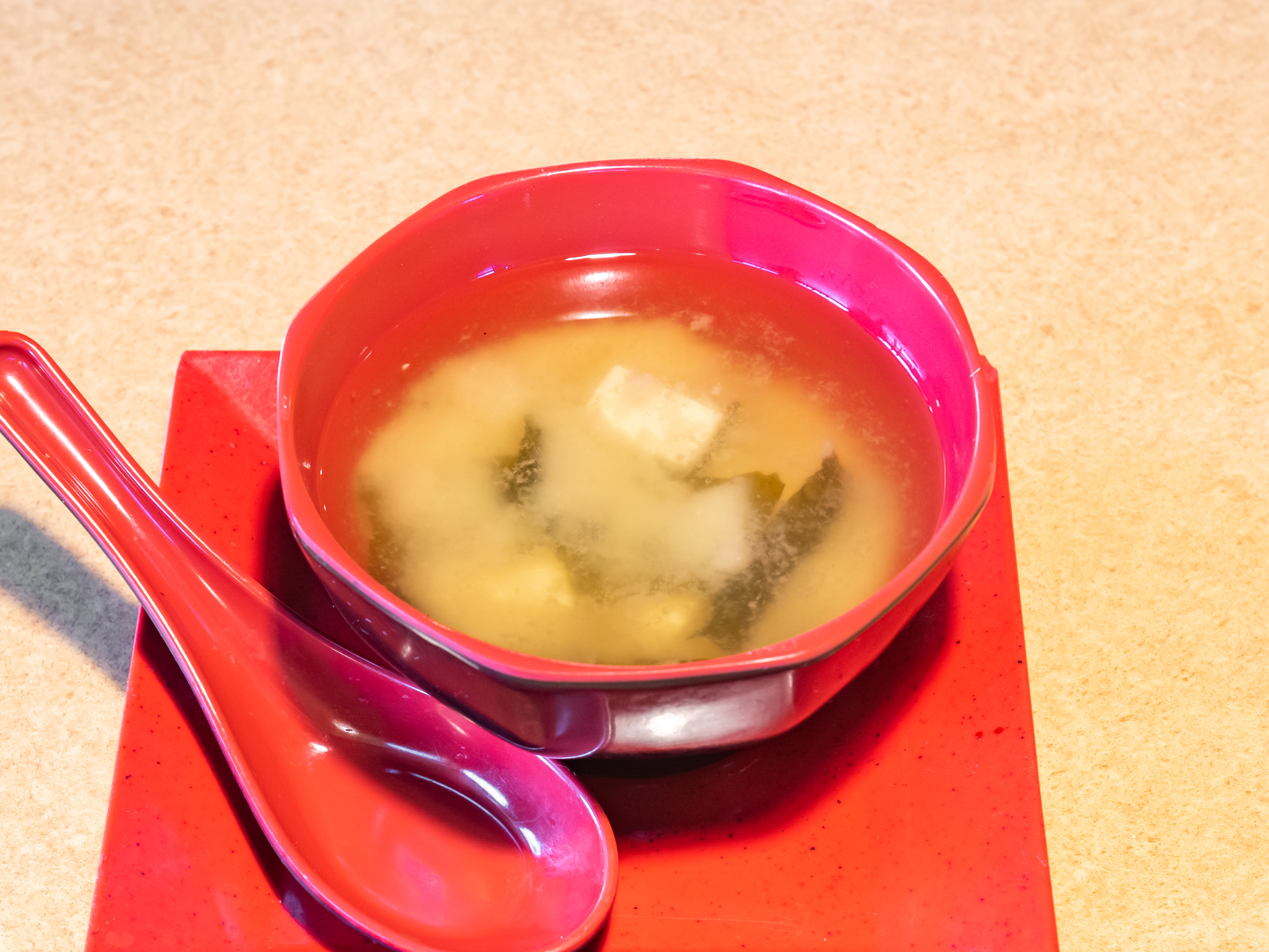 Order  Miso Soup food online from Mei'mei's Kitchen store, Austin on bringmethat.com