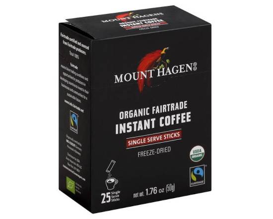 Order Mount Hagen Instant Coffee Freeze-Dried Single Packs  food online from Bel Clift Market store, SF on bringmethat.com