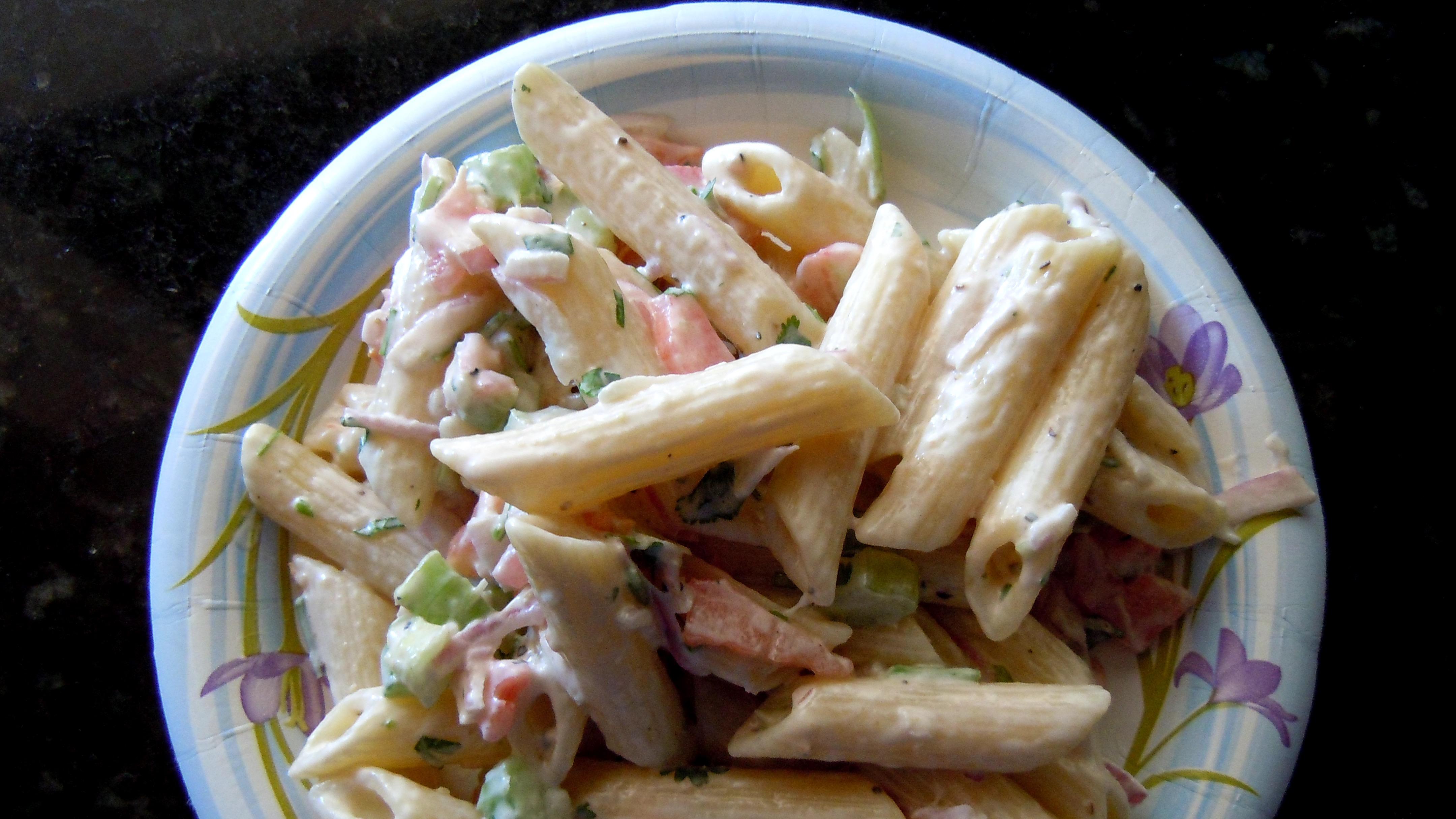 Order Homemade Pasta Salad food online from Ak Subs store, San Francisco on bringmethat.com