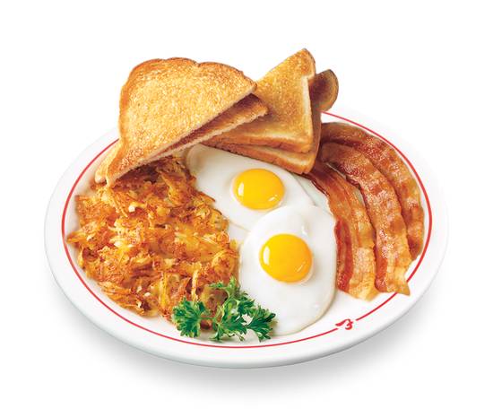 Order 2 Eggs & Meat Breakfast food online from Frisch Big Boy store, Dayton on bringmethat.com