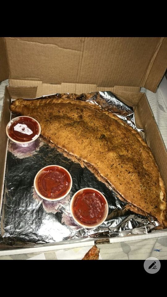 Order Regular Calzone - Small food online from Johnny Pizza store, Prospect Park on bringmethat.com