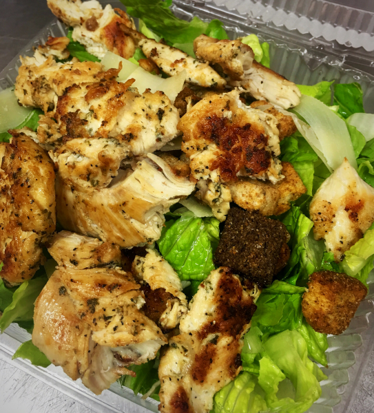 Order Caesar Salad food online from Pizzeria Gusto store, Providence on bringmethat.com