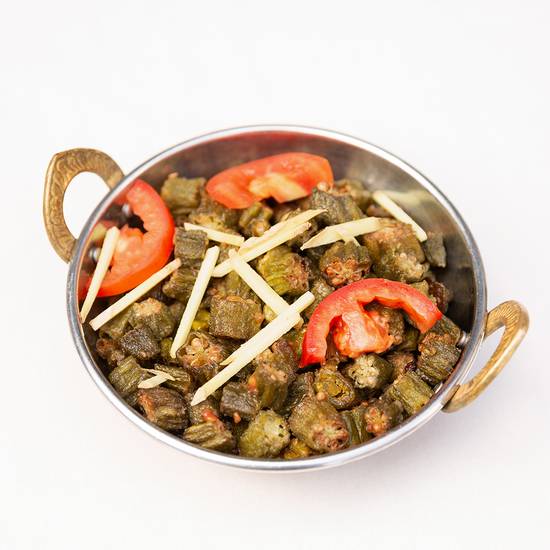 Order Vegan Bhindi food online from Vegan Indian Bar store, Los Angeles on bringmethat.com