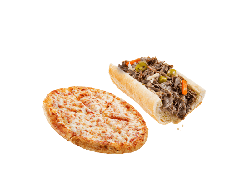 Order Small Pizza & Cheese Steak - Daily Specials food online from G & G Pizza store, Chester on bringmethat.com