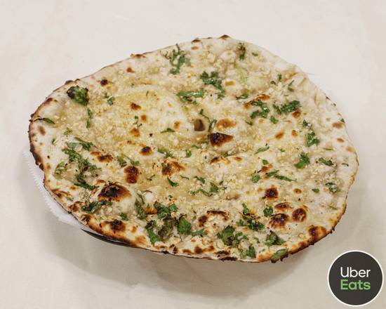 Order Garlic Basil Naan food online from Spice Up store, Jersey City on bringmethat.com