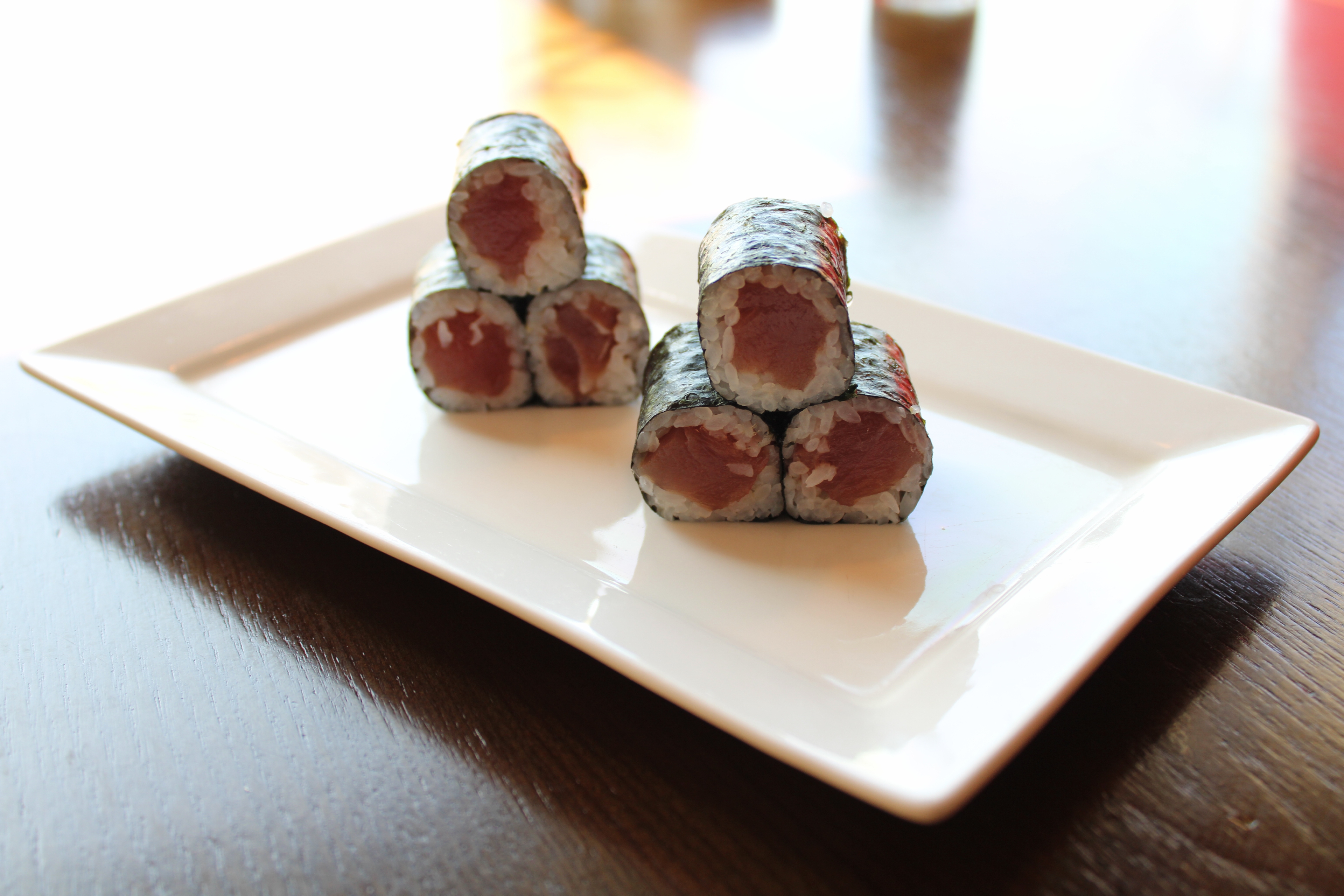 Order Tuna Roll food online from Sushi Snob store, Jacksonville on bringmethat.com