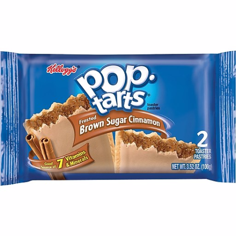 Order Kellogg's PopTart Frosted Brown Sugar 3.52oz food online from 7-Eleven store, Las Vegas on bringmethat.com