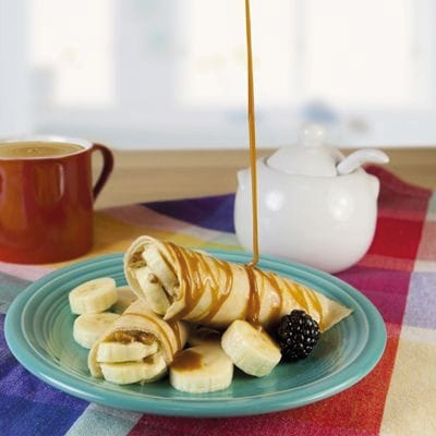 Order Dulce De Leche Banana Crepes food online from Gold Leaf Pastry Shop store, Linden on bringmethat.com