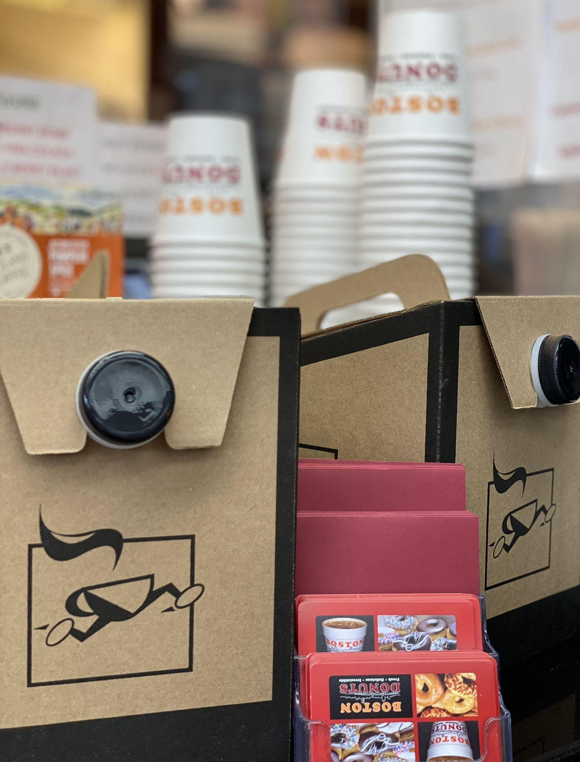 Order Coffee To Go food online from Boston Donuts store, Fitchburg on bringmethat.com