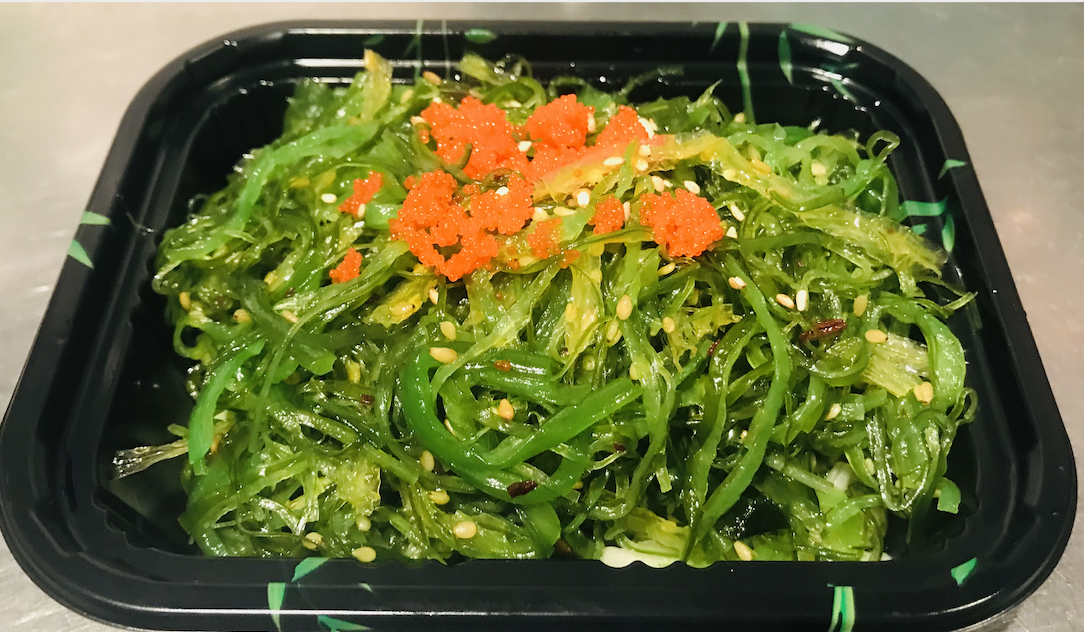 Order 7. Seaweed Salad food online from Thai Lemongrass & Sakura Sushi store, New York on bringmethat.com